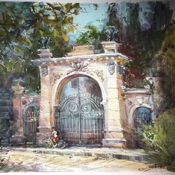 Ворота нижнего Дендрария.