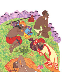 Иллюстрация к сборнику индийских сказок