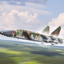 MiG-25BM ( box art for ICM )