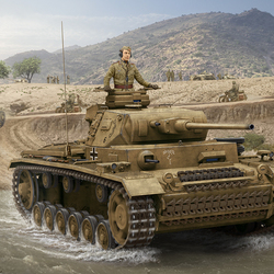 Pz.Kpfw. III Ausf. J ( box art for RFM )
