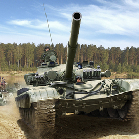 T-72M (box art for Das Werk )