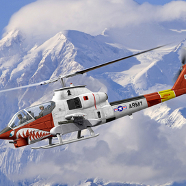 AH-1G Arctic Cobra (box art for ICM)