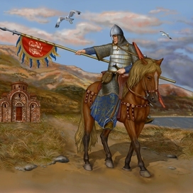 Сигельгаита Салернская, битва при Диррахии, 1081 год.