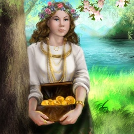 Идунн - богиня весны и вечной молодости