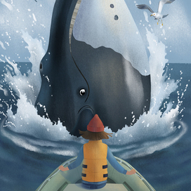 Иллюстрация "Гренландский кит"