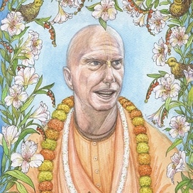 Портрет Бхакти Чайтанья Свами Махараджа