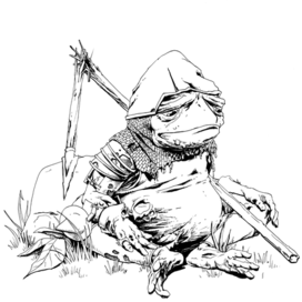 жаба воин