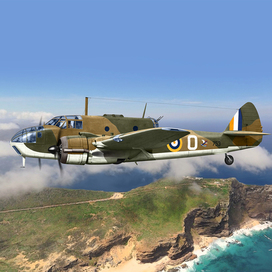 Bristol Beaufort Mk. I SAAF ( box art for ICM )