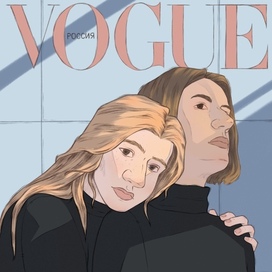 Иллюстрация на конкурс от Vogue