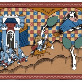 Иллюстрация "Страдающее средневековье"