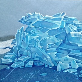 Голубой лёд Байкала