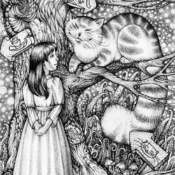 Алиса и Чеширский Кот
