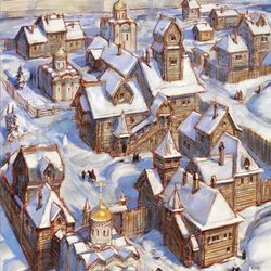 Зима в кремле