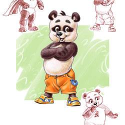Веселая панда 3