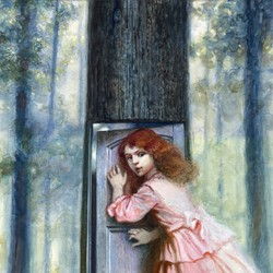 Алиса. Дверь в дереве.