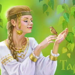 Богиня священных березовы рощ, дубрав и лесов Тара (Таруса)