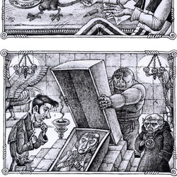 иллюстрации к "Делу об украденном саркофаге".