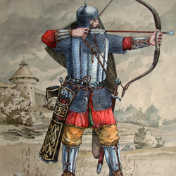 Русский лучник 16 века