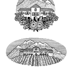 Логотип для винной фермы
