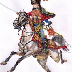 Су-лейтенант 9-го гусарского полка. 1809-й г.
