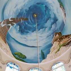Деталь росписи купола