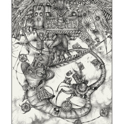 Иллюстрация к книге "Алиса в стране чудес"