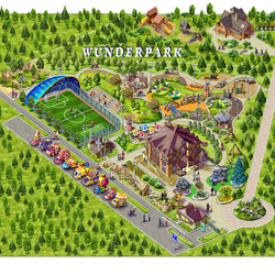 Карта детского парка