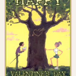 открытка ко Дню Валентина
