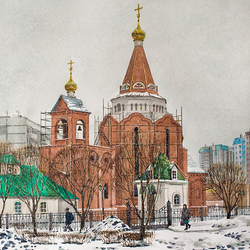 Церковь в честь Святого Праведного Иоанна Кронштадтского, г.Тольятти 