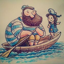 Моряк и морячка