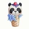 Мороженое Панда.